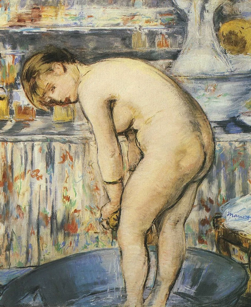  196-Édouard Manet, La toilette, 1878-Museo d'Orsay, Parigi 